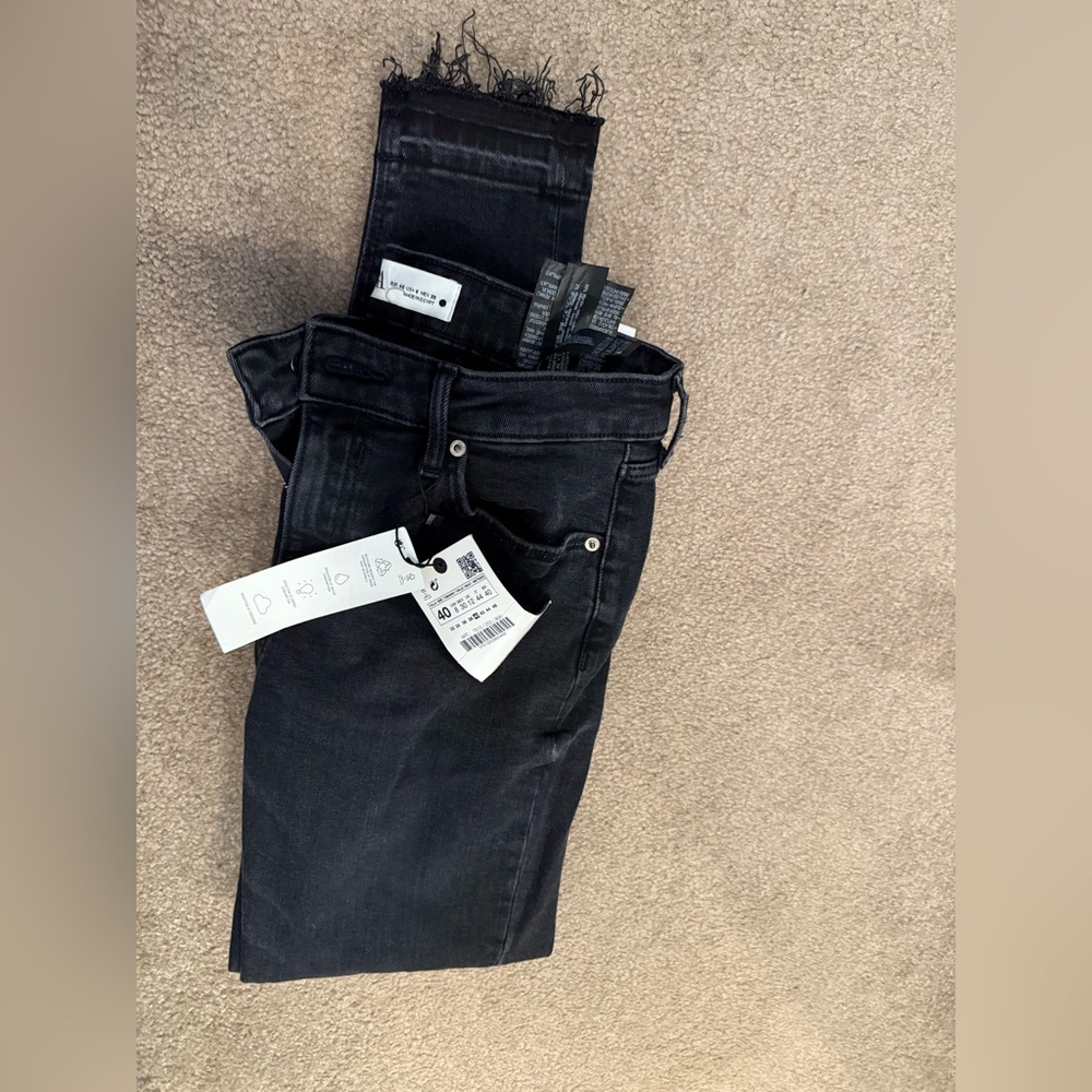 Zara Black Skinny Jeans for Women